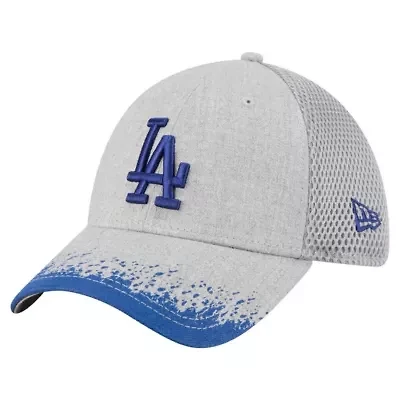 MLB Los Angeles Dodgers Visor Paint Splatter 39THIRTY Flex Hat