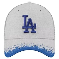 MLB Los Angeles Dodgers Visor Paint Splatter 39THIRTY Flex Hat