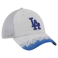 MLB Los Angeles Dodgers Visor Paint Splatter 39THIRTY Flex Hat