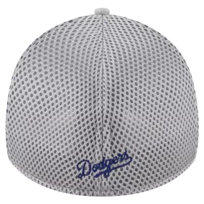 MLB Los Angeles Dodgers Visor Paint Splatter 39THIRTY Flex Hat