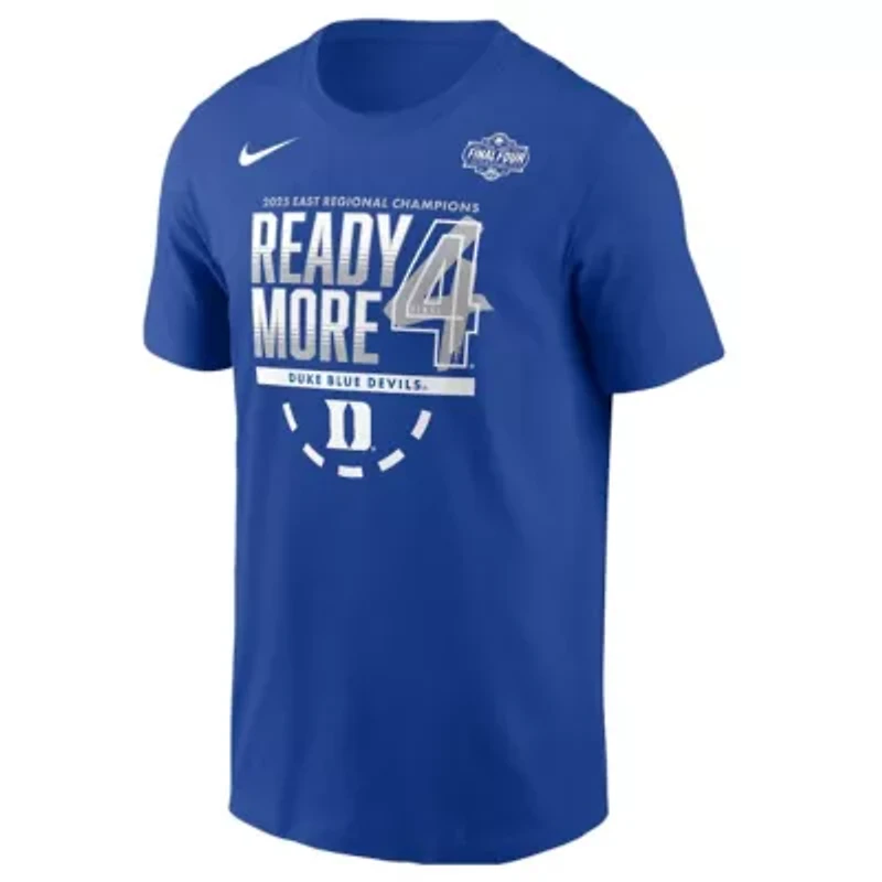 Duke Blue Devils NCAA Nike 2025 Basketball Tournament March Madness Final Four Regional s Locker Room T-Shirt