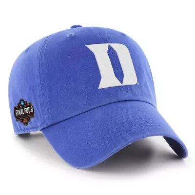 Duke Blue Devils NCAA Duke Devils 2025 NCAA Basketball Tournament March Madness Final Four Clean Up Adjustable Hat