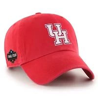NCAA Houston Cougars 2025 NCAA Basketball Tournament March Madness Final Four Clean Up Adjustable Hat