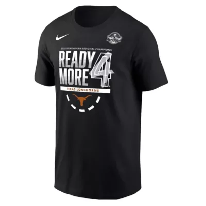 NCAA Nike Texas Longhorns 2025 Basketball Tournament March Madness Final Four Regional s Locker Room T-Shirt