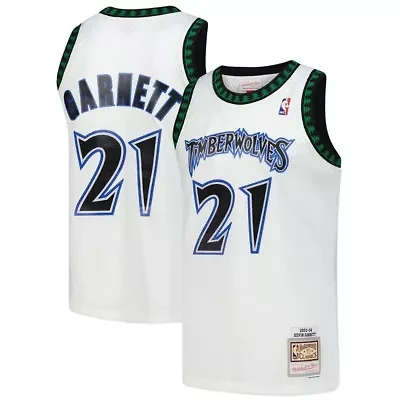 NBA Kevin Garnett Minnesota Timberwolves Hardwood Classics Swingman Jersey