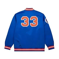 NBA Patrick Ewing New York Knicks Legends Full-Snap Satin Jacket