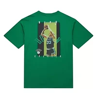 NBA Larry Bird Kelly Boston Celtics Hardwood Classics Legends T-Shirt