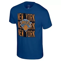 NBA Unisex New York Knicks Step Up T-Shirt