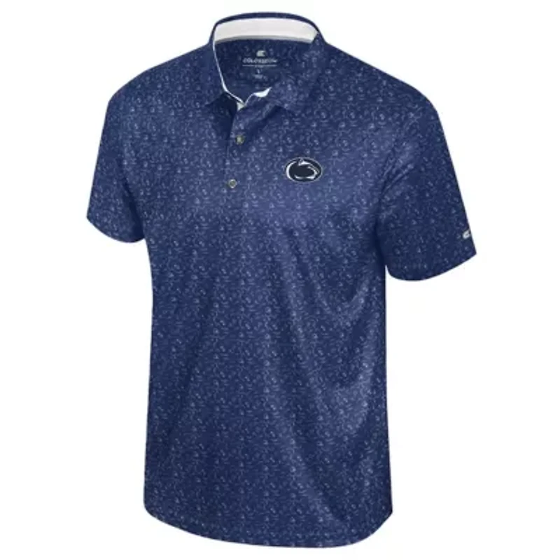 NCAA Penn State Nittany Lions Football Print Polo