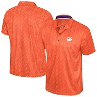 NCAA Clemson Tigers Football Print Polo