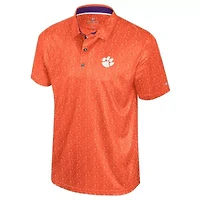 NCAA Clemson Tigers Football Print Polo