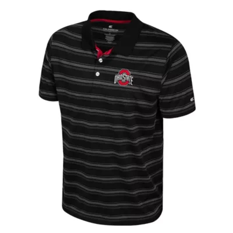 NCAA Ohio State Buckeyes Milk Steak Polo