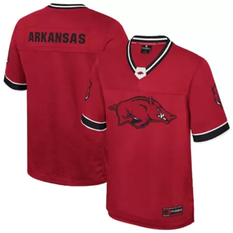 NCAA Arkansas Razorbacks Nothing But The Hits Football Jersey