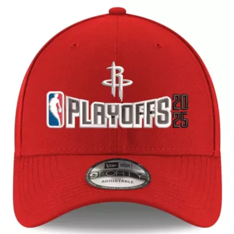 NBA Houston Rockets 2025 NBA Playoffs 9FORTY Adjustable Hat