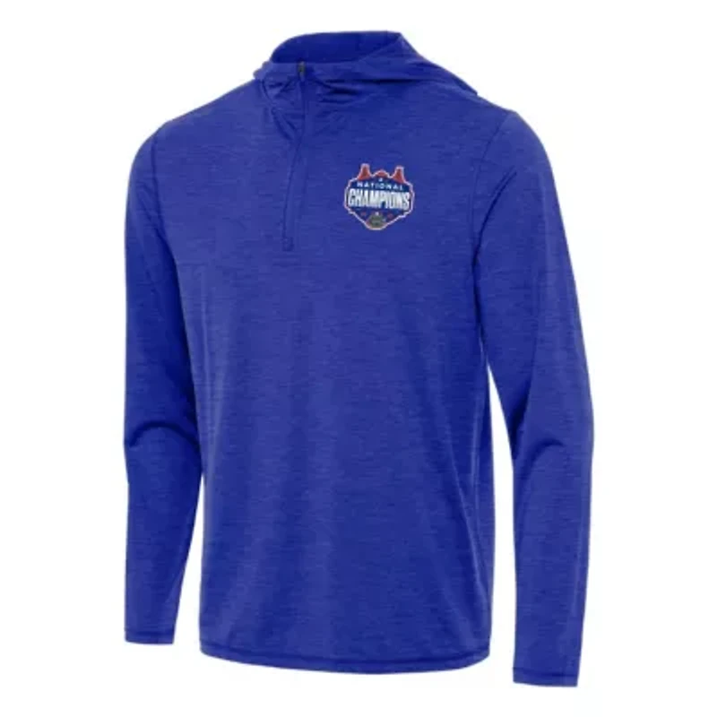 NCAA Men’s Florida Gators 2025 Basketball National s Tidy Quarter-Zip Pullover Hoodie