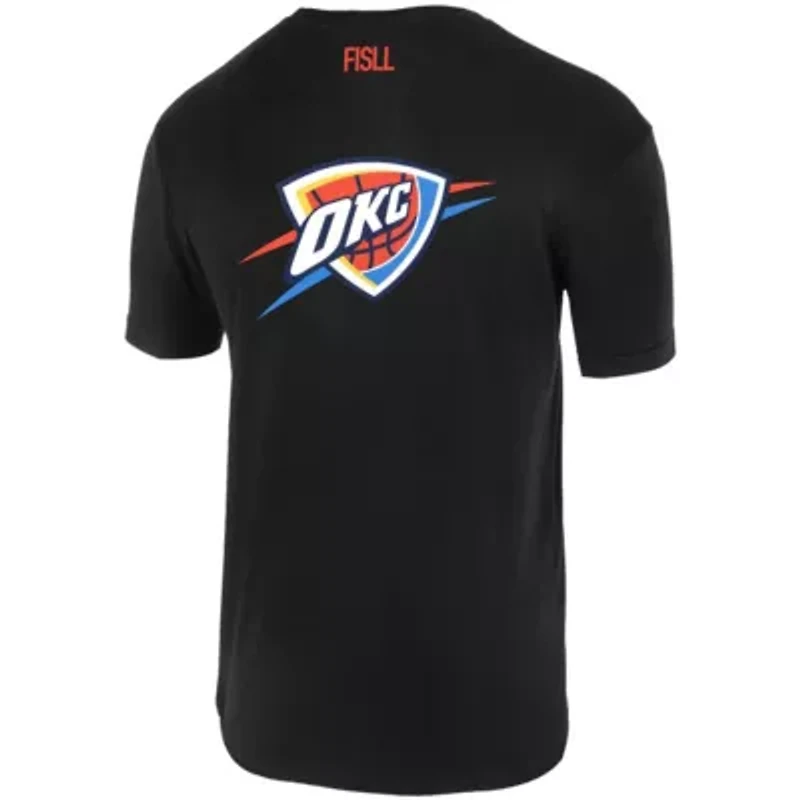 NBA Unisex Oklahoma City Thunder Oversize Logo T-Shirt
