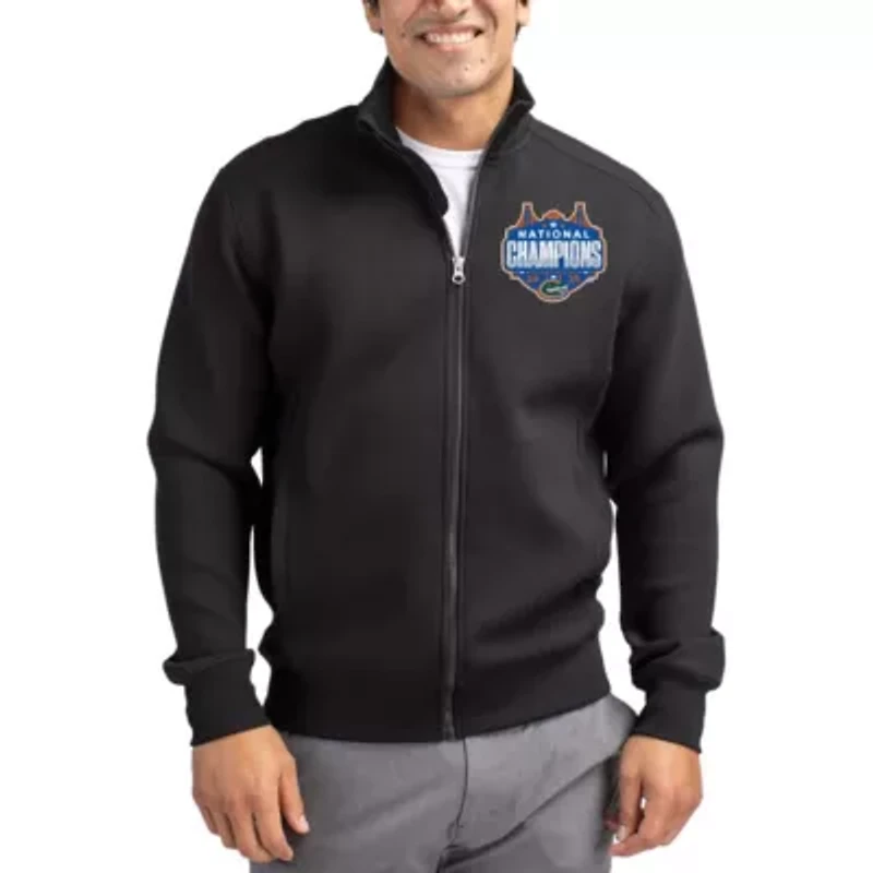 NCAA Men’s Florida Gators 2025 Basketball National s Roam Eco Recycled Tri-Blend Full-Zip Jacket