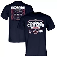 Connecticut Huskies NCAA UConn 2025 Basketball National s Bracket T-Shirt