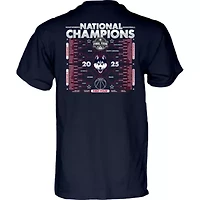 Connecticut Huskies NCAA UConn 2025 Basketball National s Bracket T-Shirt