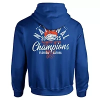 NCAA Florida Gators 2025 Basketball National s Overlay Pullover Hoodie