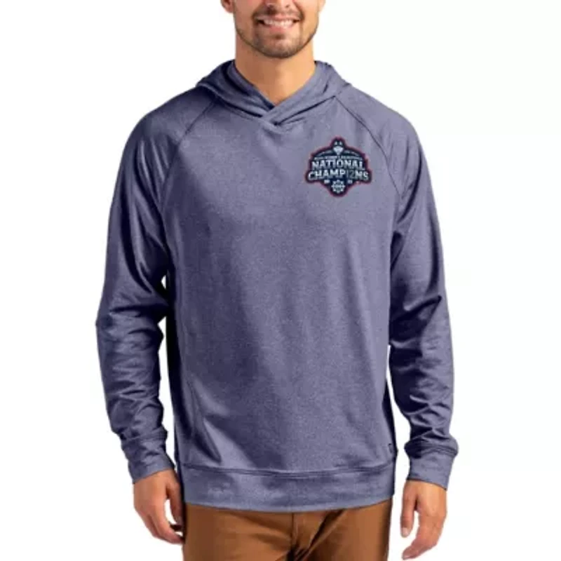 Connecticut Huskies NCAA UConn 2025 Basketball National s Adapt Knit Recycled Pullover Hoodie
