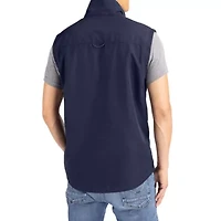 Connecticut Huskies NCAA UConn 2025 Basketball National s Big & Tall Charter Eco Recycled Full-Zip Vest