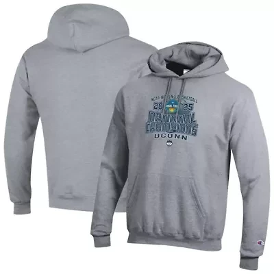 Connecticut Huskies NCAA UConn 2025 Basketball National s Eco Powerblend Pullover Hoodie