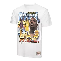 NBA Shaquille O'Neal Los Angeles Lakers Commemorative Collage T-Shirt