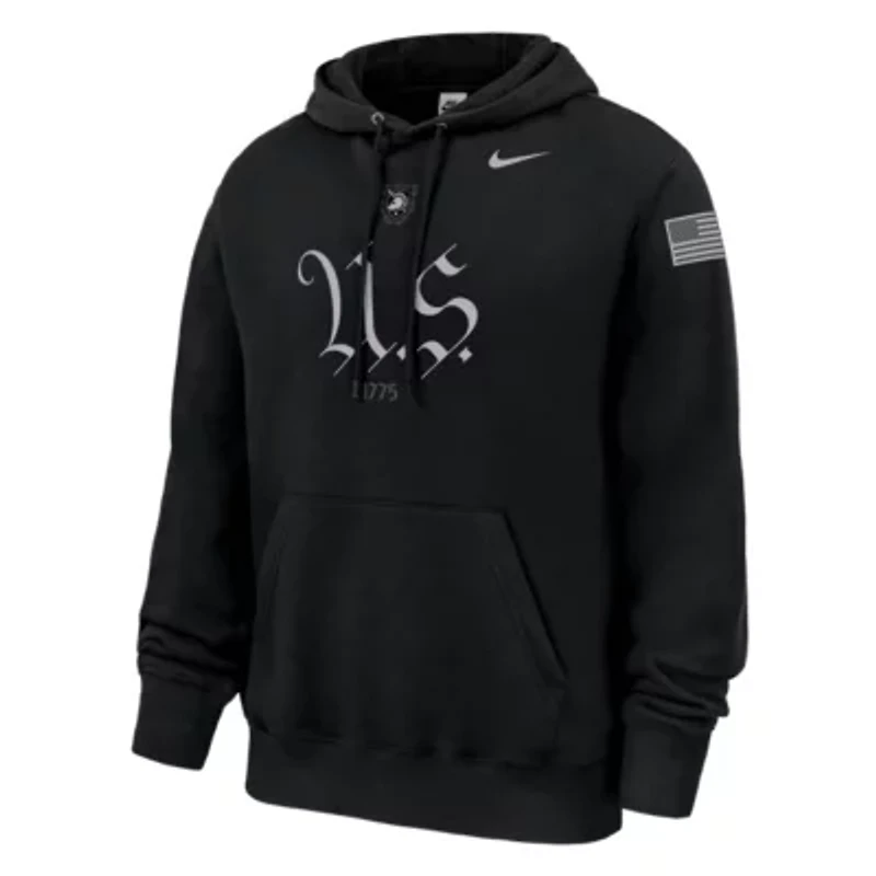 Army Black Knights NCAA Nike 250 Collection Club Fleece Hoodie