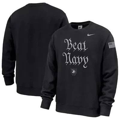 Army Black Knights NCAA Nike 250 Collection Club Fleece Sweatshirt