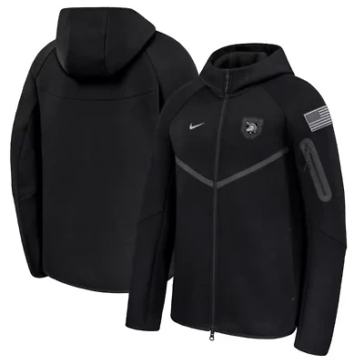 Army Black Knights NCAA Nike 250 Collection Tech Fleece Full-Zip Hoodie