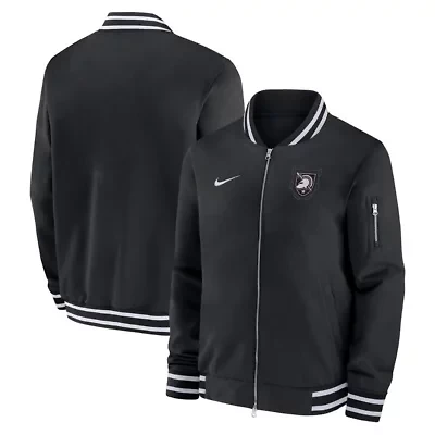 Army Black Knights NCAA Nike 250 Collection Full-Zip Bomber Jacket
