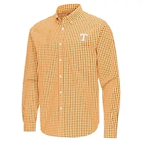 NCAA Tennessee Volunteers Ellis Woven Tri-Blend Long Sleeve Button-Down Shirt