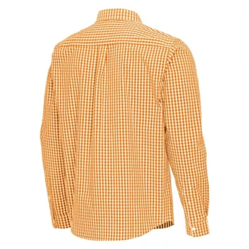 NCAA Tennessee Volunteers Ellis Woven Tri-Blend Long Sleeve Button-Down Shirt