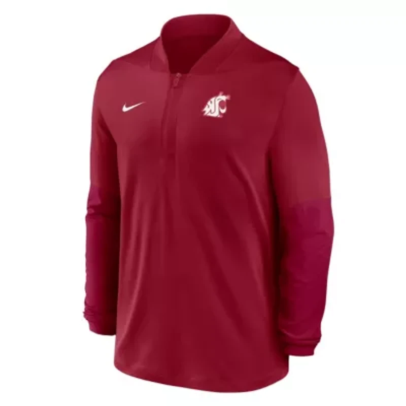NCAA Nike Washington State Cougars Dri-FIT Half-Zip Pullover