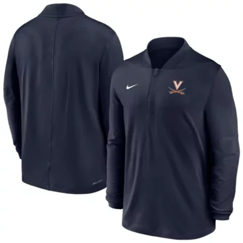 NCAA Nike Virginia Cavaliers Dri-FIT Half-Zip Pullover