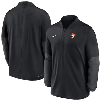 NCAA Nike Oklahoma State Cowboys Dri-FIT Half-Zip Pullover