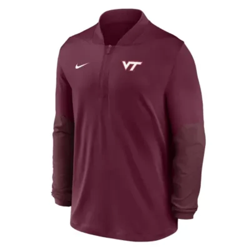 NCAA Nike Virginia Tech Hokies Dri-FIT Half-Zip Pullover