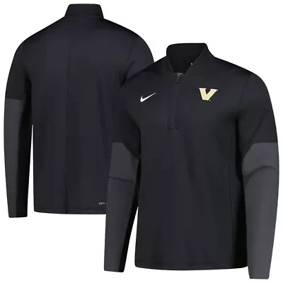 NCAA Nike Vanderbilt Commodores Dri-FIT Half-Zip Pullover