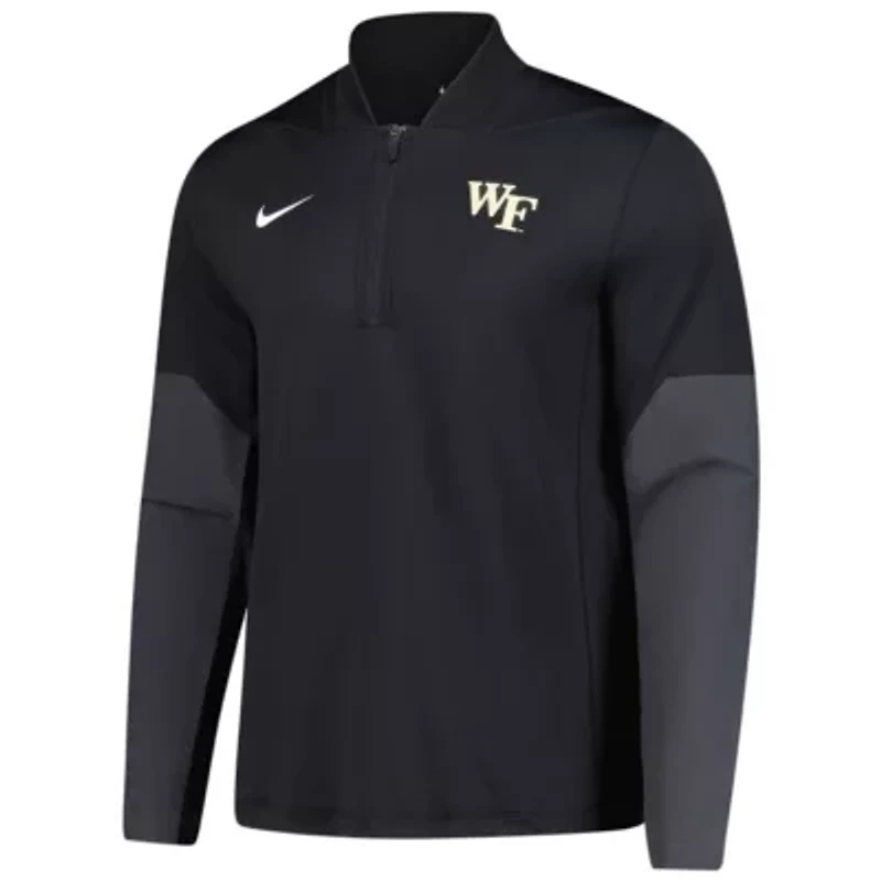 NCAA Nike Wake Forest Demon Deacons Dri-FIT Half-Zip Pullover
