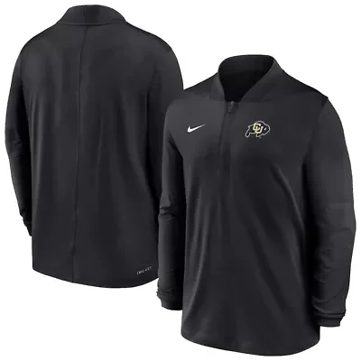NCAA Nike Colorado Buffaloes Dri-FIT Half-Zip Pullover