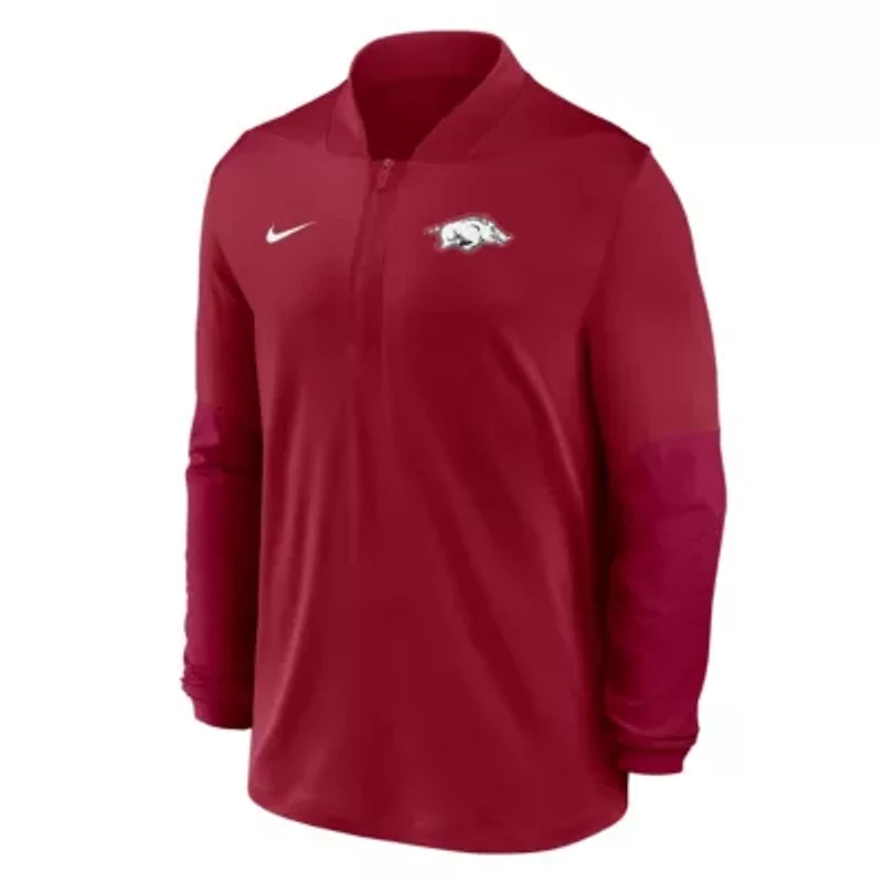 NCAA Nike Arkansas Razorbacks Dri-FIT Half-Zip Pullover