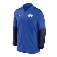 NCAA Nike BYU Cougars Dri-FIT Half-Zip Pullover