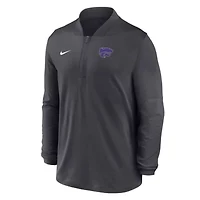 NCAA Nike Kansas State Wildcats Dri-FIT Half-Zip Pullover