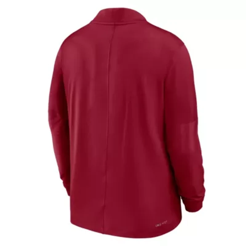 NCAA Nike Iowa State Cyclones Dri-FIT Half-Zip Pullover