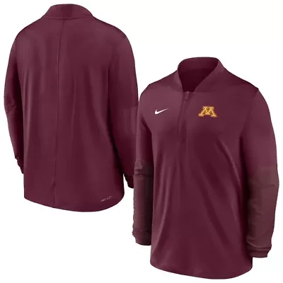 NCAA Nike Minnesota Golden Gophers Dri-FIT Half-Zip Pullover