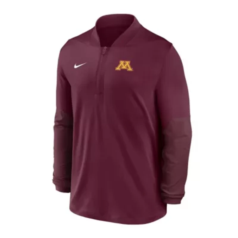 NCAA Nike Minnesota Golden Gophers Dri-FIT Half-Zip Pullover