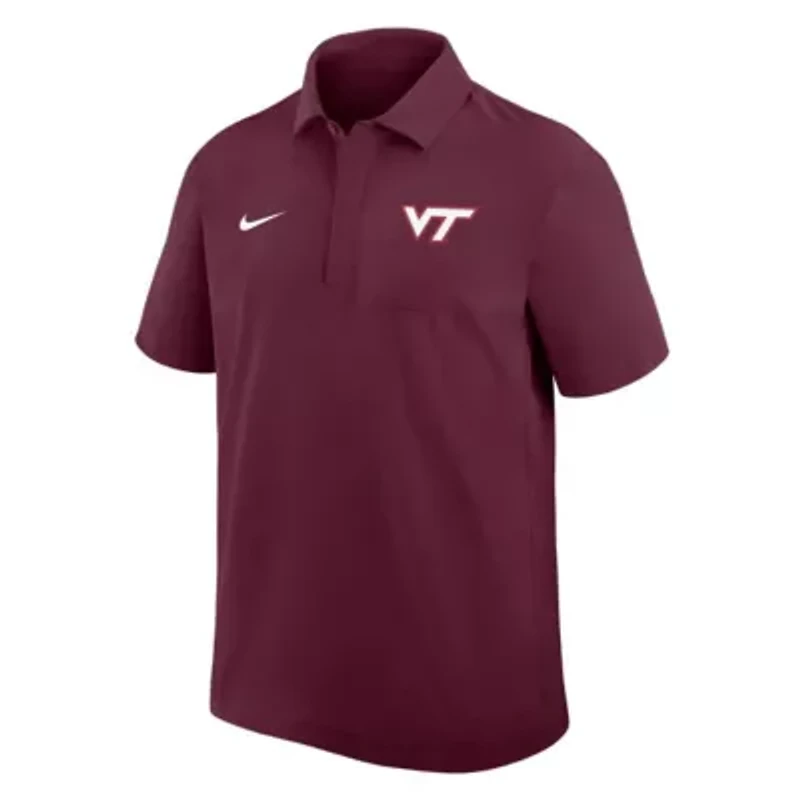 NCAA Nike Virginia Tech Hokies Woven Polo