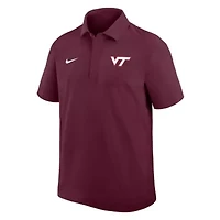NCAA Nike Virginia Tech Hokies Woven Polo
