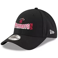 NBA Miami Heat 2025 NBA Playoffs 9FORTY Adjustable Hat